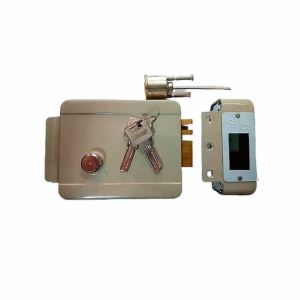 Cerradura Electrica De Aplicar Con Llave Computada Bronzen