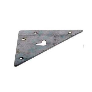 Soporte Para Alacenas Cromo Plano 1.25mm X 12un.