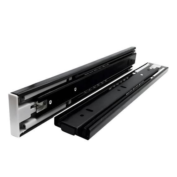 Correderas Telescópica Negra Push Open 35cm 