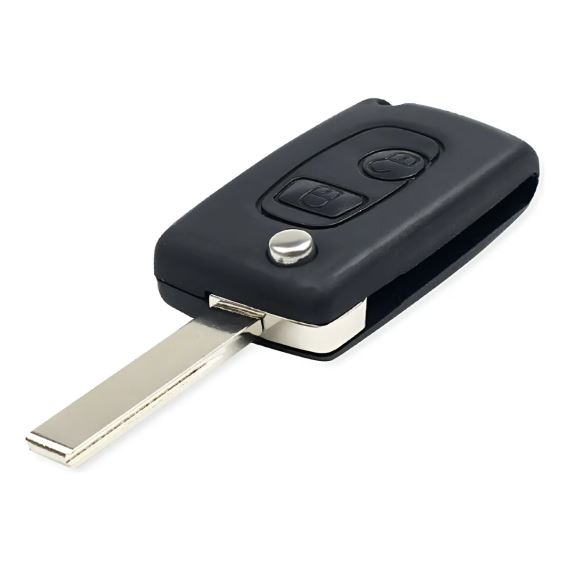 Carcasa Adaptación Navaja Peugeot 206- Citroen C3 2 Botones Mapa  B26