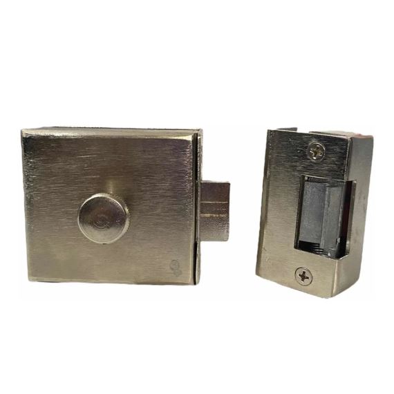 Picaporte De Aplicar Con Cerradura Eléctrica Olipe 83