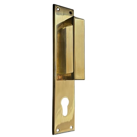 Manijon Biselado Europerfil Bronce Pulido 50 x 250 mm