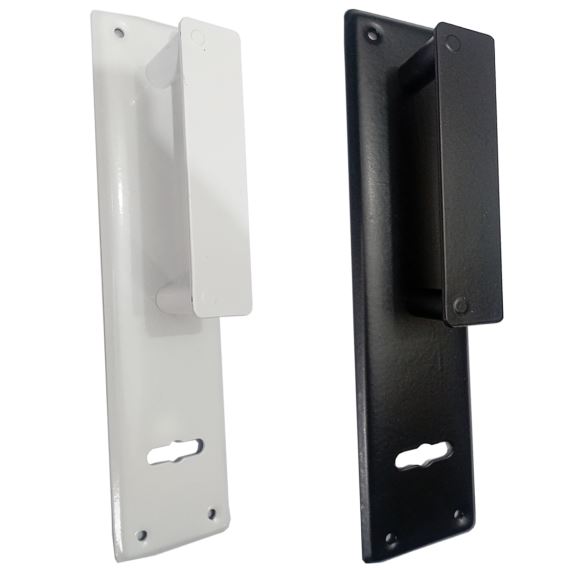 Manijon Hierro Para Puerta Portón Exterior 220x50 Mm