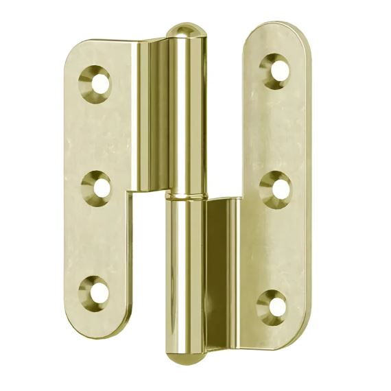 Bisagra Pomela Carpintero 75x70 Doble contacto Derecho - Caja