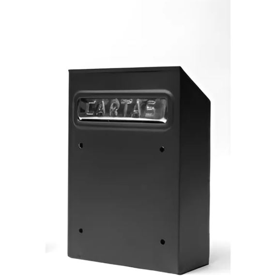 Buzon Para Reja Chapa Frente Inox Economico