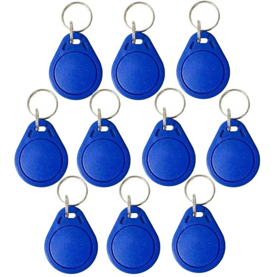 Llavero Tag Rfid De Proximidad Control De Acceso 125khz X10u