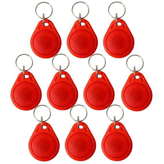 Llavero Tag Rfid De Proximidad Control De Acceso 125khz X10u