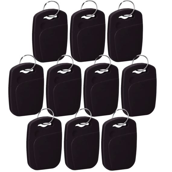 Llavero Llave Rectangular Rfid Virgen Regrabable 125khz X10u