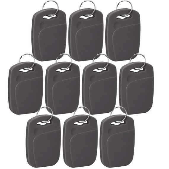 Llavero Llave Rectangular Rfid Virgen Regrabable 125khz X10u