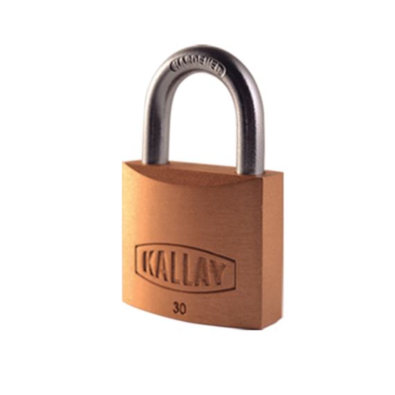 Candado Kallay De Bronce 30mm 