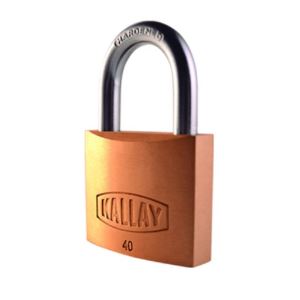 Candado Kallay De Bronce 40mm 