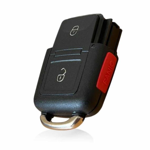 Media Carcasa 2 Botones Control Panico Vw Bora B28